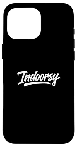 Indoorsy ŏ̎菑eLXgfUC X}zP[X iPhone 16 Pro Max p