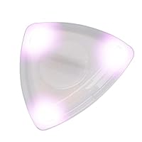 Gloeiende Gitaarplectrum met LED-licht, Vervanging met Hoge Gevoeligheid met Batterij, ABS en Metaal, Compact Formaat voor Beginners en Professionals Gloeiende Gitaarplectrum met LED-licht, Vervanging met Hoge Gevoeligheid met Batterij, ABS en Metaal, Compact Formaat voor Beginners en Professionals
