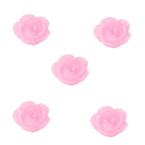 15 Bougies flottantes rose pour décoration de mariage et centre de table romantique