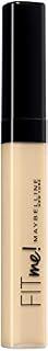 Maybelline Fit Me! Full Coverage Concealer, Matte & Poreless Ultra Blendable, Shade: 06 Vanilla, 6.8 ml