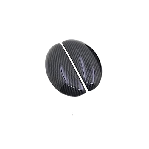Couverture de poignée de porte en carbone pour Citroën C1 MK1 de 2006 à 2014