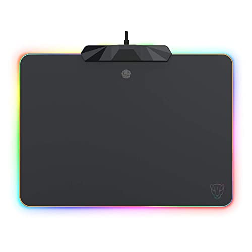 MOTOSPEED RGB Gaming Mouse Pad -LED Lighting Effects,Wired,Hard Surface Gamer