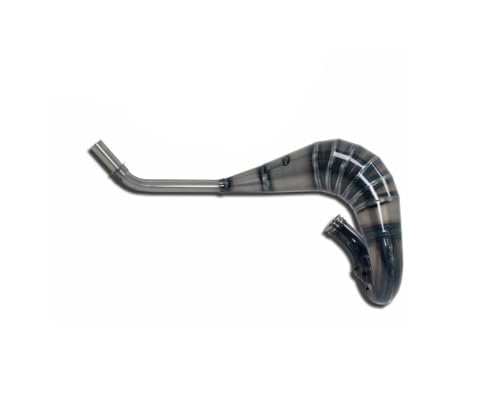 Tubo de escape Giannelli para Fantic Motor 50ER en rutas de montaña 2T