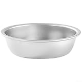 Minimalistische Aluminium-Schüssel für Camping, Picknick, Grillen, leichte Legierung, Saucenschale mit ergonomischem Griff, für Zuhause, Restaurant, goldfarben, 7 x 5 x 3 cm, Größe (Silberschalen-11