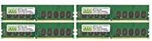 NEMIX RAM 64GB (4X16GB) DDR4 2666MHz PC4-21300 2Rx8 1.2V CL19 288-PIN ECC Unbuffered UDIMM Memory KIT