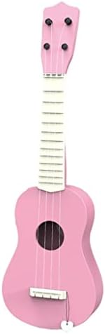 Milageto Kids Ukulele Toy Guitar Early Childhood Toys Kids Toys Musical Toys for Preschoolers Birthday Gift Children Beginner Toddlers Boys and Girls, pink