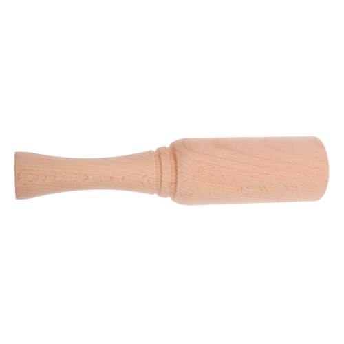 Homoyoyo Maillet En Bois De Hêtre Massif Polyvalent Pour Travail Du Cuir Et Menuiserie, Outil Manuel Compact, Résistant Et Multifonction, Artisanat Et Bricolage,