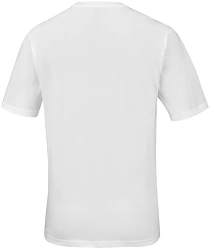 Columbia CSC Basic Logo Short Sleeve, Camiseta De Manga Corta para Hombre, White, Talla S
