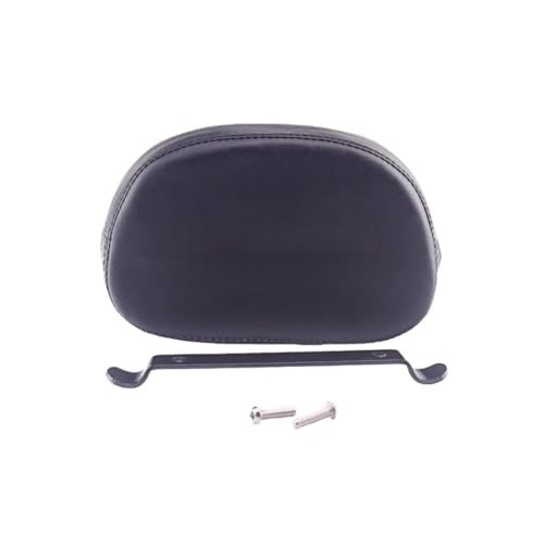 Coussin dossier passager moto noir pour Softail Slim et Street Bob