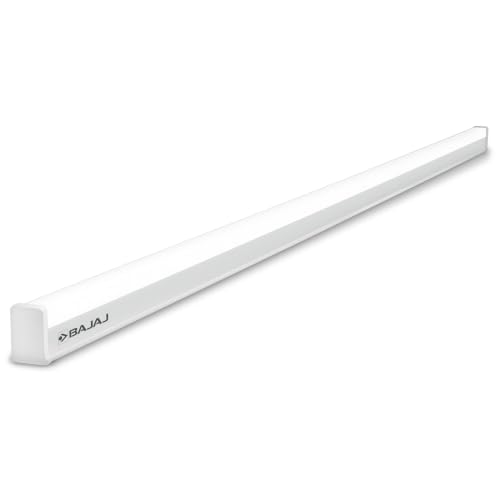 Bajaj Polycarbonate 20W Cool Day Light Led Tubelight|3.5 Kv Surge Protection|Bright&Energy Efficient Tubelight/Batten For Home|Glare Free Light Output|(Pack Of 2)|1 Yr Warranty