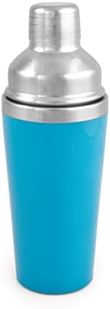True Tempo: 16 oz Cocktail Shaker Mixing, Red, Blue & Yellow