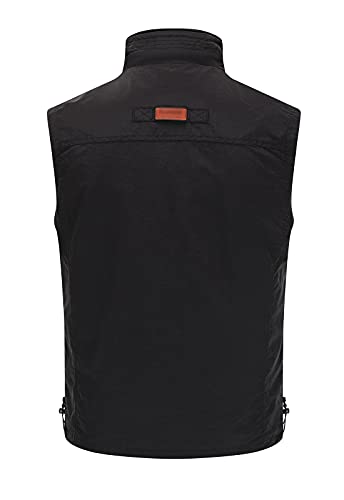 Image of Hbufnha Mens Lightweight Vest Work Travel Safari Sport Jacket Padded Puffer Vest
