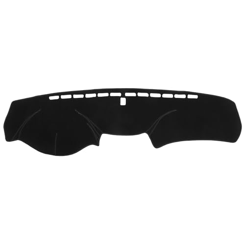 VekAuto Car Dashboard Cover Compatible for Honda Accord 2008-2013, Protective Polyester Black Center Console Interior Trim Dash Cover Mat Pad