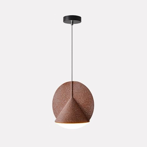 Suspension LED ronde bleu anti-éblouissement lustre moderne pour chambre et salon