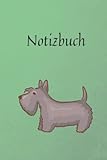 Scottish Terrier: Notizbuch, 120 Seiten, liniert