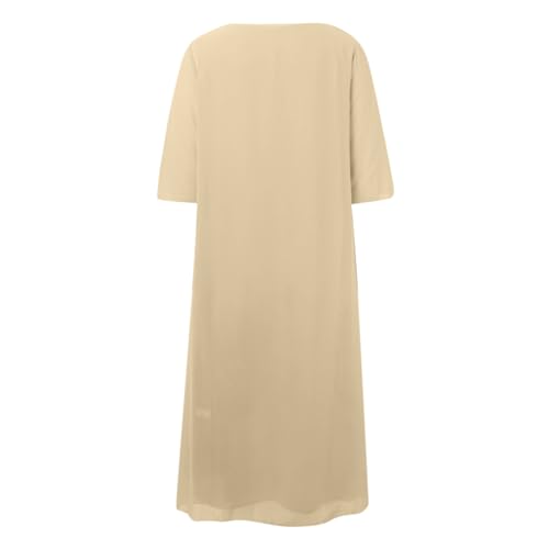 Robe décontractée anti-chaleur fluide pour silhouette fluide
