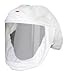 3M Medium/Large Polypropylene S-Series Versaflo White Headcover With Integrated Head Suspension (For Use With Certain 3M Powered Air Purifying And Supplied Air Respirator Systems) 5/EA