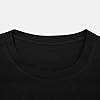 TOMEEK Womens Tops Oversized t Shirts for Women Vintage Drop Shoulder Short Sleeve Top Crewneck Tee Casual Letter Print Round Neck Summer Tops for Teen Girls(Black,XXL) #5