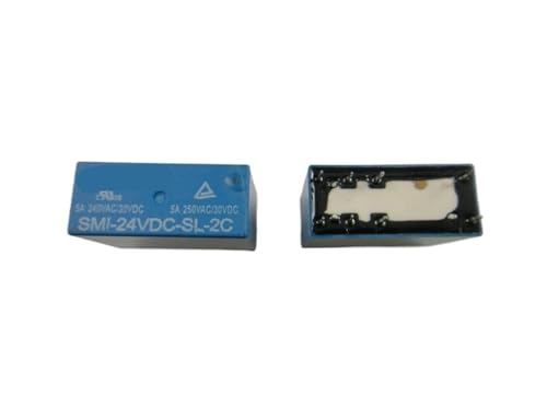 Relais de puissance 24V 250V SMI-24VDC-SL-2C pour contrôle de charge et domotique, 10pcs