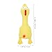Hohopeti Chicken Shape Dog Squeaky Toy Natural Chew Toy for Dogs for Boredom Relief Puppy Playtime