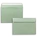 100 buste per lettere, formato DIN C5, 16,2 x 22,9 cm, con chiusura adesiva, per grandi inviti e biglietti per compleanno o matrimonio, colore: verde eucalipto