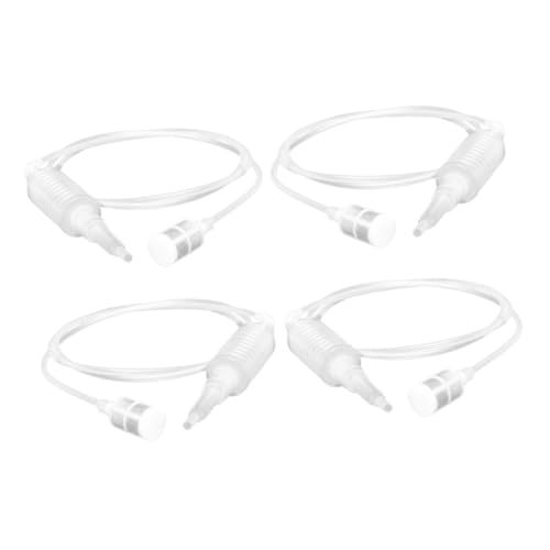 COOLHIYA 4pcs Blocking Filter for Garage Shop Fluid Extraction Tube Suction Pump Hand Pump Emergency Gas Transfer