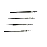 Parking Glow Plug Compatible with Fiat 500 2007 2008 2009 2010 2011 2012 2013 4PCS Engine Starting