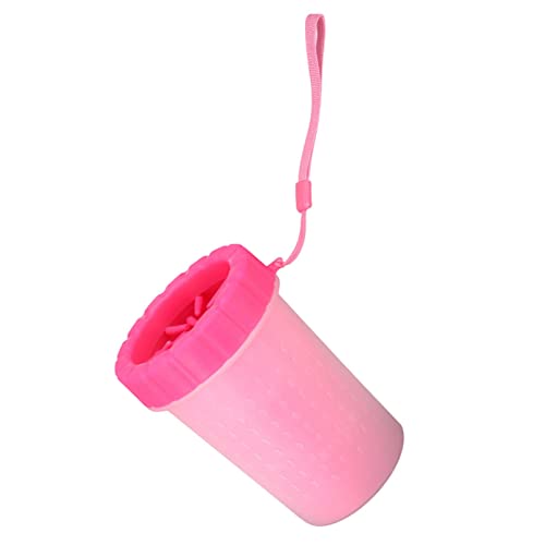 PP Paw Cleaner for Dogs - Portable Dog Foot Washer with 2 In 1 Design Paw Washer for Puppy Grooming,