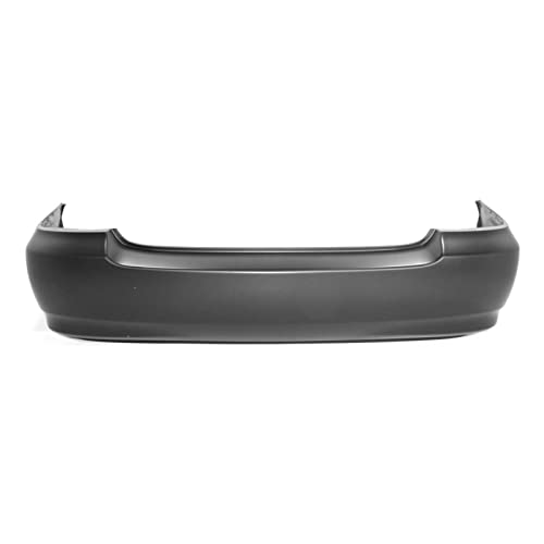 MBI AUTO - Primered, Rear Bumper Cover Replacement for 2003-2008 Toyota Corolla Sedan 03-08, TO1100208