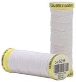 Gutermann Elastic Thread White