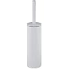 GRIFEMA Ibergrif M34151-2 Scopino per WC, Scopino in Silicone, Scopino e Supporto per WC, Bianco