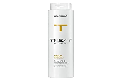 MONTIBELLO TREAT GOLD REFLECT_Champú 300ml_CABELLOS CON REFLEJOS RUBIOS Y/O DORADOS