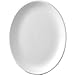 Nextday Catering P744 Plain Whiteware piatto da portata ovale, 10 "(Confezione da 12)
