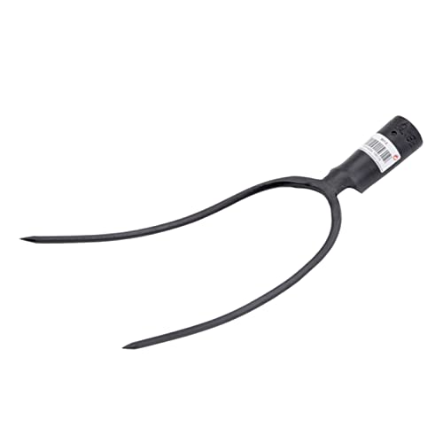 La zappa Horca para heno estiércol y ballones con dientes de acero forjado antioxidante (2 puntas)