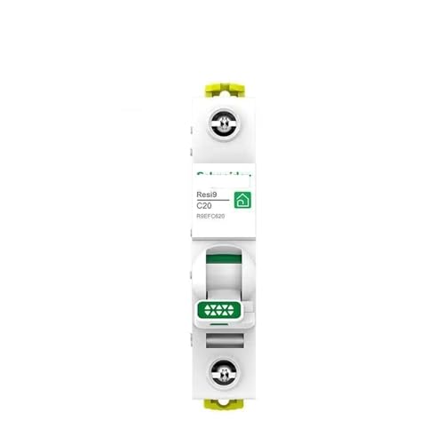 Microinterruptor de aire R9 1P evita sobrecargas en la red con disyuntor 20A R9F44120