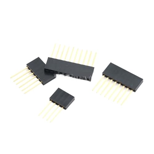 Conector hembra apilable de 3 pines que maximiza el espacio vertical en tus circuitos de 2.54 mm