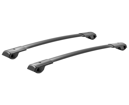 Barres de toit transversales Subaru Forester 2014-2021 rail surélevé 90kg