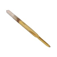 Hochstahlbeschichteter gerader Gewindebohrer M1 M1,2 M1,4 M1,6 M1,7 M1,8 metrischer Gewindebohrer für Metallbearbeitung und Maschinenreparatur mit langer Haltbarkeit (M1,7) – Ansicht 2