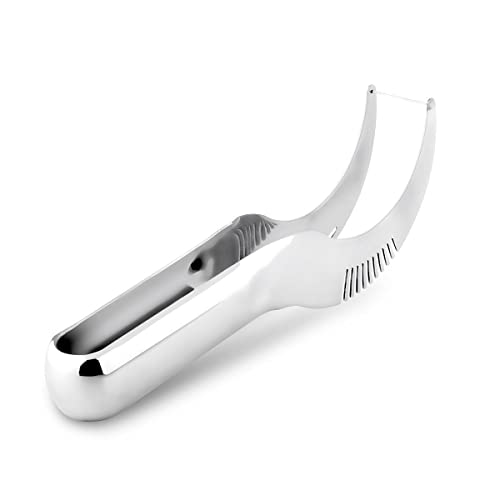 PRIDE MART Watermelon Cantaloupe Slicer Stainless Steel Knife Corer Fruit Vegetable Tools Kitchen Gadgets Melon Slicer Cutter Melon Fruit Dig Corer (Watermelon Cutter)