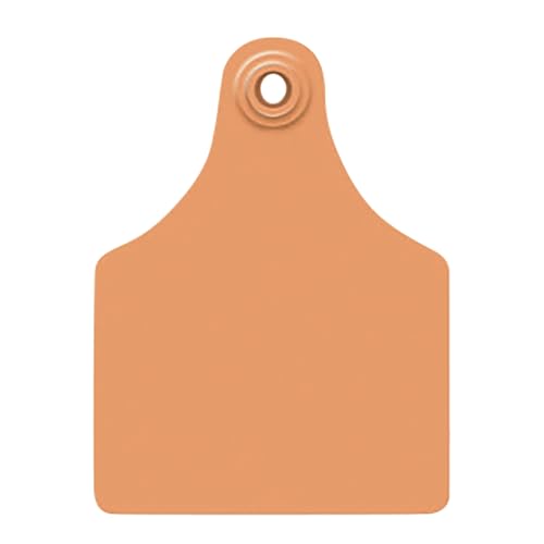 ALLFLEX Maxi Ear Tags, Blank (25 Tags) Orange by Allflex - Used condition - US$30.71