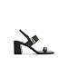 ALDO Women's Fidles Heeled Sandal, Black, 8