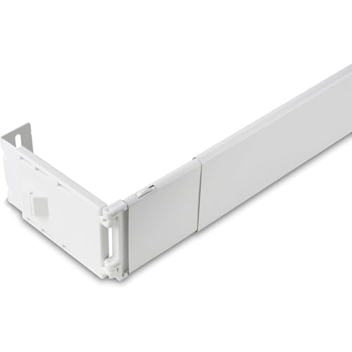 HomeStock Wide Pocket Curtain Rod Designed for Secure Drapery Hanging with Smooth Finish Durable...