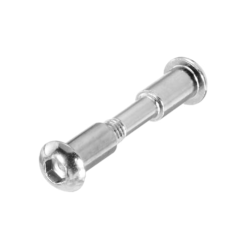 PATIKIL Fixed Bolt Screw, Folding Shaft Locking Screw Folding Place Fixed Bolt Replacement Parts Compatible for M365 Electric Scooters, Silver