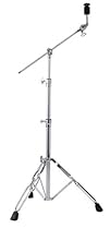 Height range: 780 - 1833mm(30.7" - 72.2") Cymbal Tilter: Uni-Lock Gearless/Plastic Wing Nut Pipes: 1", 7/8", 5/8" Pipe Joint: Nylon Bushing Joint Legs: Double Braced Tripod