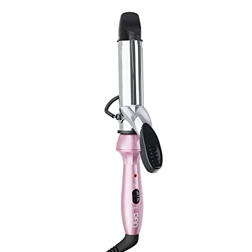DAN Technology Mini Curling Iron,Travel Size Curling Iron,Dual Voltage Curling Iron up to 450Â°F for Short Hair,Nano - Titanium Barrels & 30s PTC Fast Heating