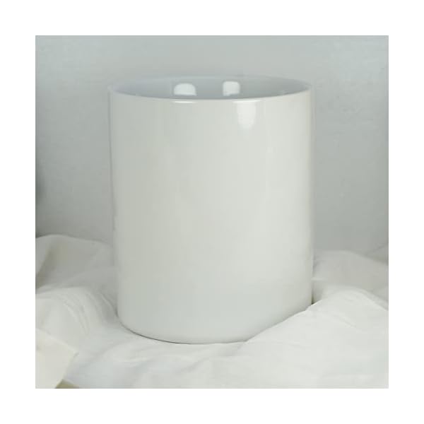 White Ceramic Food Storage Jar Canister