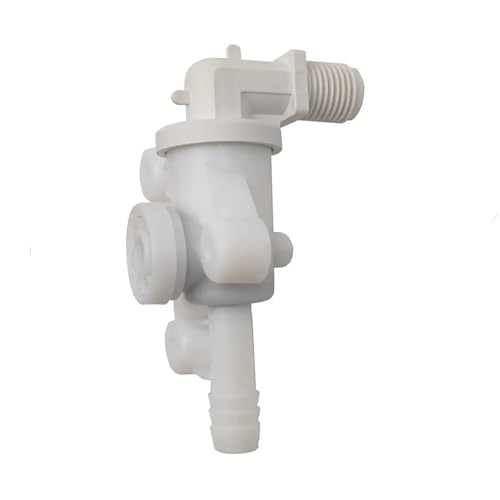 Image of 34100 RV Toilet Water Assembly Valve Kit with Hose Clamp fit for Thetford Aqua-Magic Style Lite & Style Lite Plus RV Camper Toilets Parts Toilet Water Valve Kit