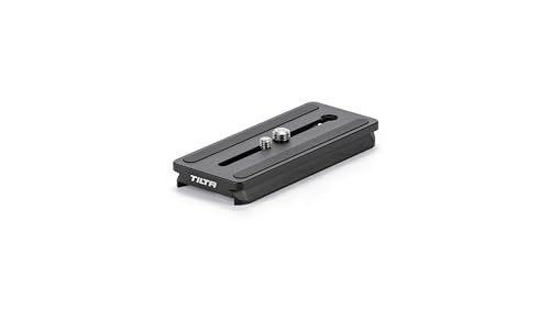 Tilta Manfrotto Universal Quick Release Plate - Black | Horizontal & Vertical Configurations | Silicone Padding | Lightweight & Durable