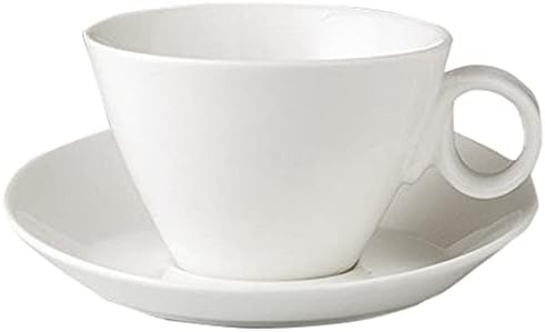 せともの本舗 Dolce Coffee C/S Set of 10, 5.9 x 1.3 inches (15 x 3.4 cm), 15.7 oz (454 g), Coffee C/S, Hotel, Restaurant, Cafe, Western, Restaurant, Commercial Use, For Guests