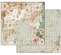 Stamperia Double-sided Paper Pad 12"x12" 10/pkg-time Is An Illusion, 10